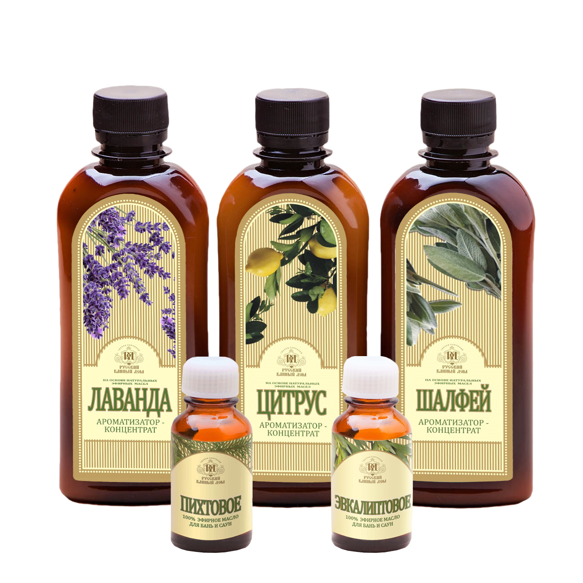 Масла, ароматизаторы, фитонаборы для бани