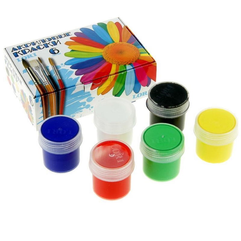 Краски акриловые
