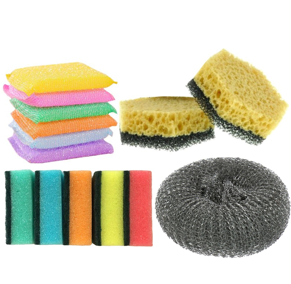 Губки, мочалки для посуды