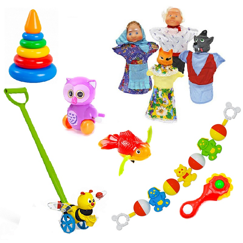 Игрушки для малышей до 3х лет