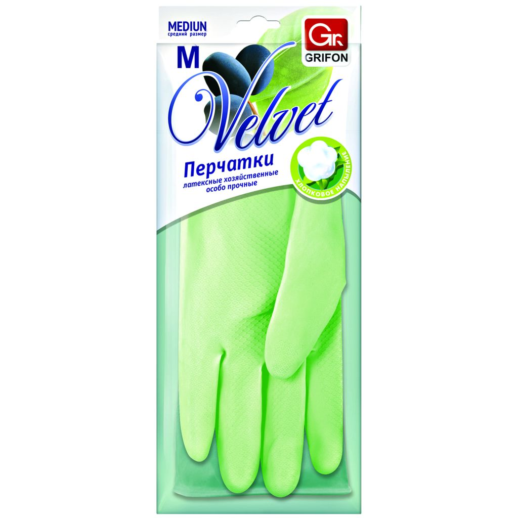 перчатки хозяйственные размер M