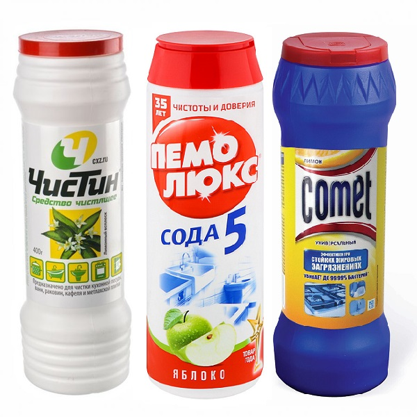 Средства универсальные порошок, сода кальцинированная