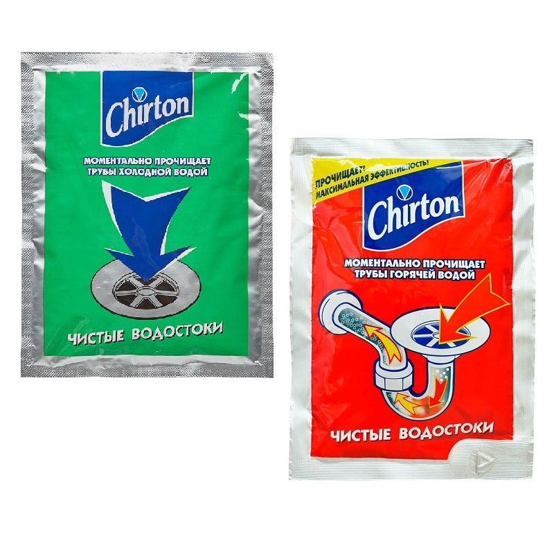 Средства для чистки труб гранулы, порошок