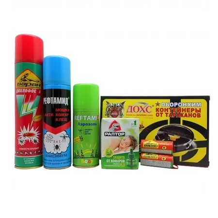 РЕПЕЛЛЕНТЫ И ИНСЕКТИЦИДЫ