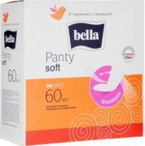 Прокладки Bella ежедневные Panty Soft белая линия 60шт