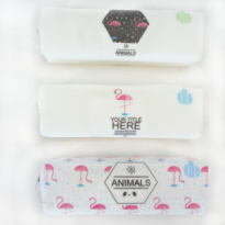 Пенал рис фламинго силикон