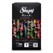 Прокладки Sleepy Black Нормал 24шт