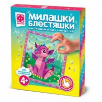 Аппликация с пайетками Милые Блестяшки Сказочный страж 18,5х22см