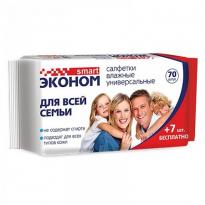Салфетки влажные Smart для всей семьи 77шт