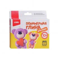 Полимерная глина Брелоки Влюбленные мишки