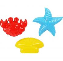 Песочный набор формочки краб морская звезда ракушка