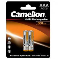 Аккумулятор Camelion R03 600mAh 2шт