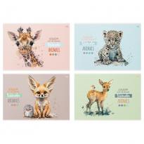 Альбом для рисования А4 8л BG Animals