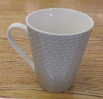 Кружка конус Волны пастель V8-3