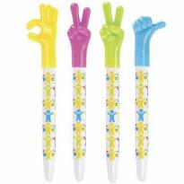 Ручка шариковая Centrum Жесты 0,7мм синяя 