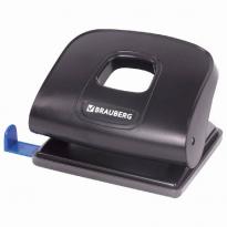 Дырокол Berlingo Round 20л пластиковый голубой