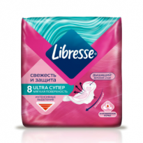 Прокладки Libresse Ultra Super 8шт