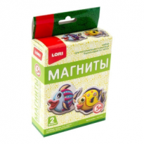 Магниты из гипса Яркие рыбки