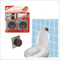 Набор отбойников для дверей 2шт.(база-нерж)