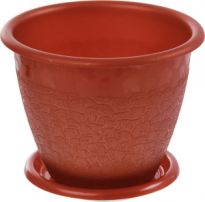 Горшок для цветов Розалия 3,2л с/п медный